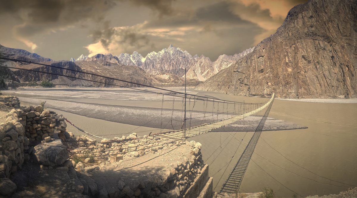 Hussaini Suspension Bridge