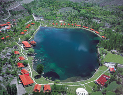 Lower Kachura Lake and The Shangrilla Resorts